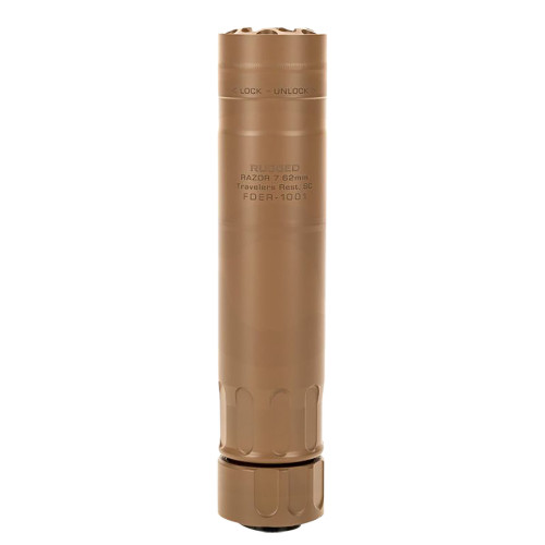 Rugged Suppressors Razor762 .30 Cal with Flash Hider
