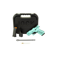 Glock 43x Distressed Robins Egg Cerakote