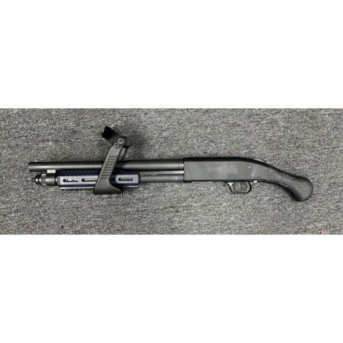 Used Mossberg 590 Raptor's Head Grip W/ Shock and Saw Fore-End (HQL REQUIRED)
