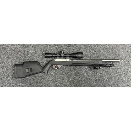Used Ruger 10/22 Takedown W/ Scope, Bipod, and Magpul X-22 Chassis