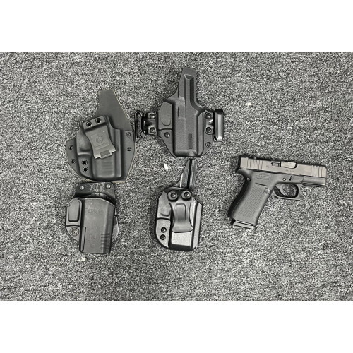 Used Glock 43x MOS W/ Holsters and Magazines