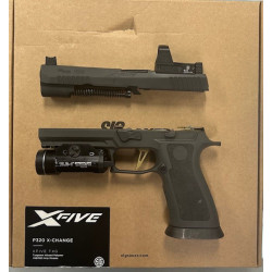 Used Sig Sauer P320 FCU with X-Five Legion Grip Module, Slide, Optic, and Light