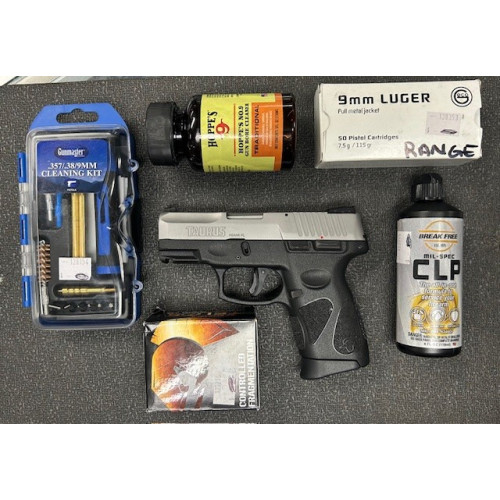 Used Taurus G2C with Cleaning Kit and Ammo