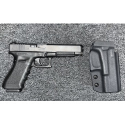 Used Glock 34 Gen 3 2 Magazines OWB Holster