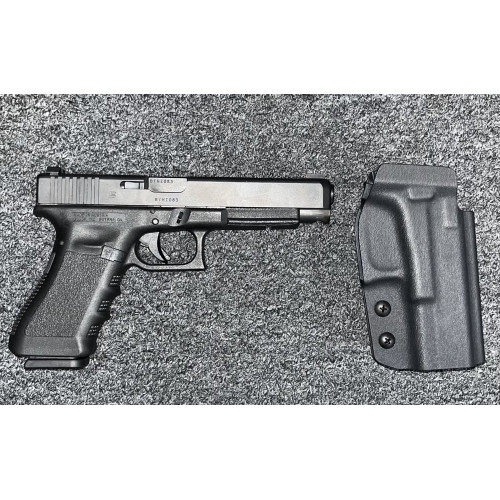 Used Glock 34 Gen 3 2 Magazines OWB Holster
