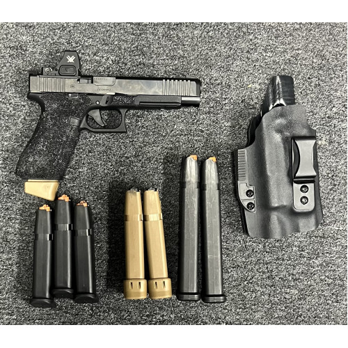 Used Glock 34 Gen 5 MOS with Vortex Optic and 8 Magazines
