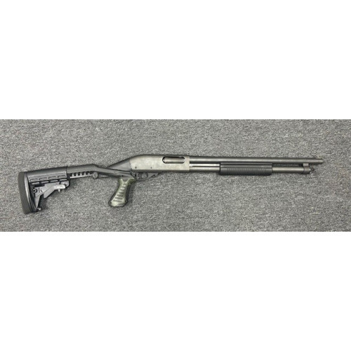 Used Remington 870 Tactical W/ Blackhawk Furniture and Ammo
