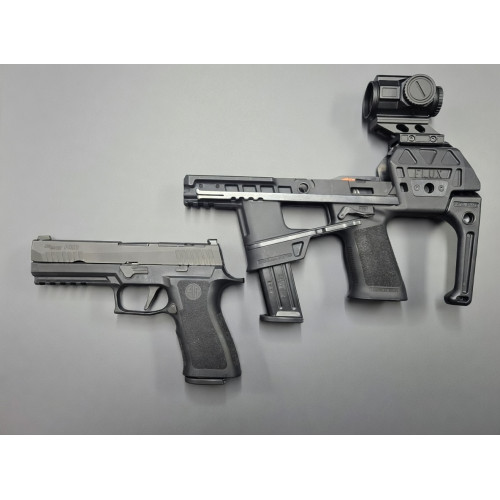 Used Sig Sauer P320 Full Size with Flux Raider Chassis Used Sig Sauer P320 Full Size with Flux Raider Chassis