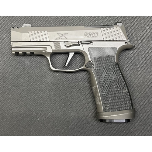 Used Sig Sauer P365 AXG Legion with 10 Magazines