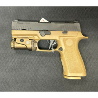 Used Unfired Sig Sauer P320 X Carry with Foxtrot Light Used Unfired Sig Sauer P320 X Carry with Foxtrot Light
