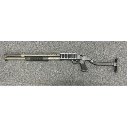 Used Mossberg 500A with Choate Folding Stock