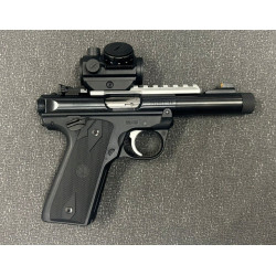 Used Ruger Mark IV 22/45 .22 LR Threaded Barrel Used Ruger Mark IV 22/45 .22 LR Threaded Barrel