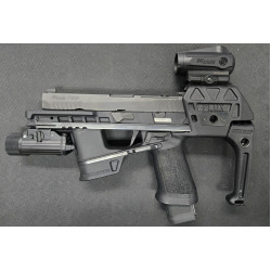 Used Sig Sauer P320 Full-size with Flux Raider Chassis, and Extras Used Sig Sauer P320 Full-size with Flux Raider Chassis, and Extras