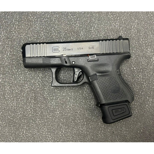 Used Glock 26 Gen 5 With 2 Magazines Original Box Used Glock 26 Gen 5 With 2 Magazines Original Box
