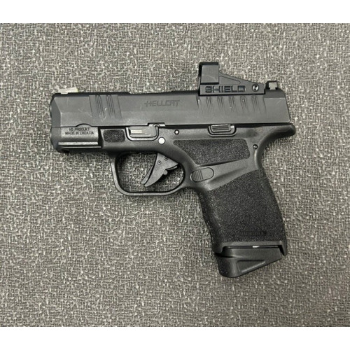 Used Springfield Hellcat with 4 Magazines and Red Dot
