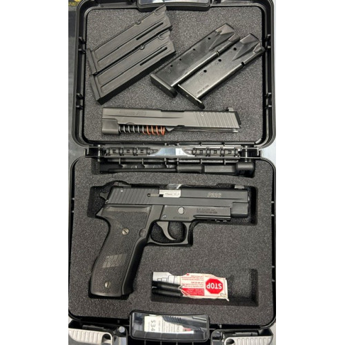 Used Sig Sauer P226 22LR with 9mm Conversion Used Sig Sauer P226 22LR with 9mm Conversion