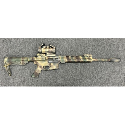 Used Del-Ton DTI-15 5.56 Nato With Optic