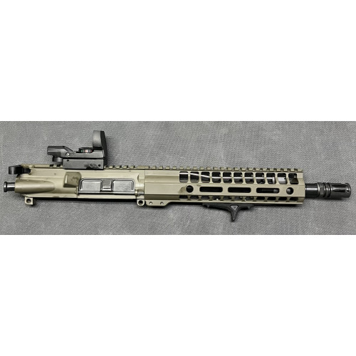 Used AR-15 Upper Receiver OD Green 10.5 Barrel